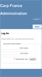 Mobile Screenshot of admin.carp-france.com