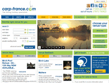 Tablet Screenshot of carp-france.com